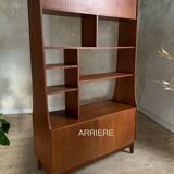 Scandinavian teak bookcase divider