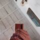 Large art deco mirror tray