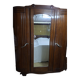 wardrobe with a mirror in the centre