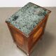 Antique neoclassical bedside table in maple, Italy, 18th century.
