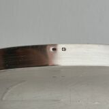 Rectangular silver-plated metal dish