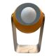 Paire de lampes Space Age eyeball orange par Massive Belgique