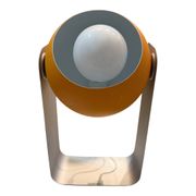 Pair of Space Age orange eyeball lamps by Massive Belgium