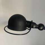 Original 1980s vintage Jielde lamp with 2 arms in matte black - 100 cm