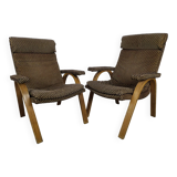 2 fauteuils Baumann vintage