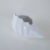 Ceramic seashell, Italian design, 1970s, manufactured in Italy