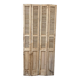 Old folding shutters with louvers