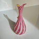 Murano Glass Ewer Vase 1 – Latticino Technique