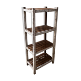 teak shelf from Burma