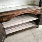 Large 2-body oak sideboard from the Regency period