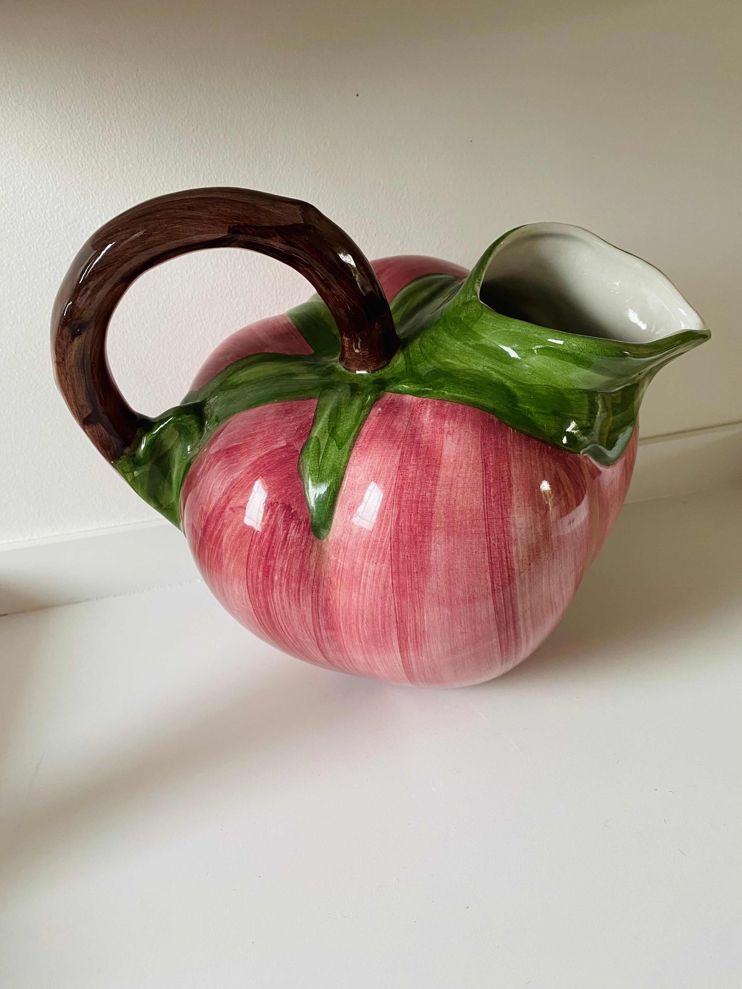 Vintage Bassano slurry pitcher