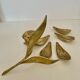 Ashtray "flower" brass 1970