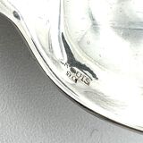 Ercuis 12 spoons soup model carthage silver metal art deco in a case