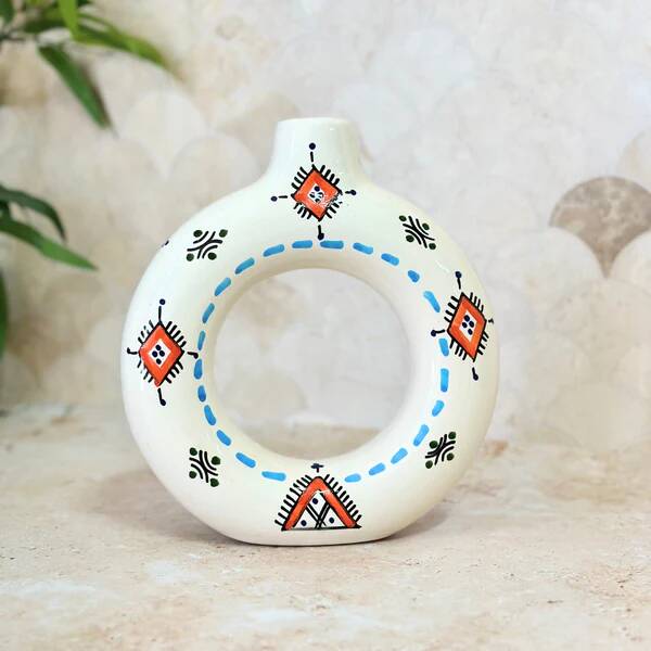 Artisanal vase Tafoukt Amazigh Ameqrane