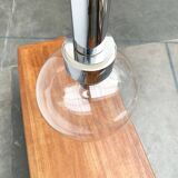 Vintage Space Age Suspension in Chrome and Glass by Motoko Ishii for Staff, 1970s