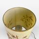 Lampe champêtre en grès pyrité et fleurs séchées années 70