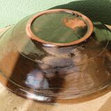 Large ceramic deep dish signed Ceramp