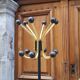 Metal coat rack, 50s