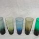 Five vintage 50s glasses