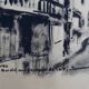 Strasbourg, original Indian ink wash drawing by Jean Villette (1913-2005)