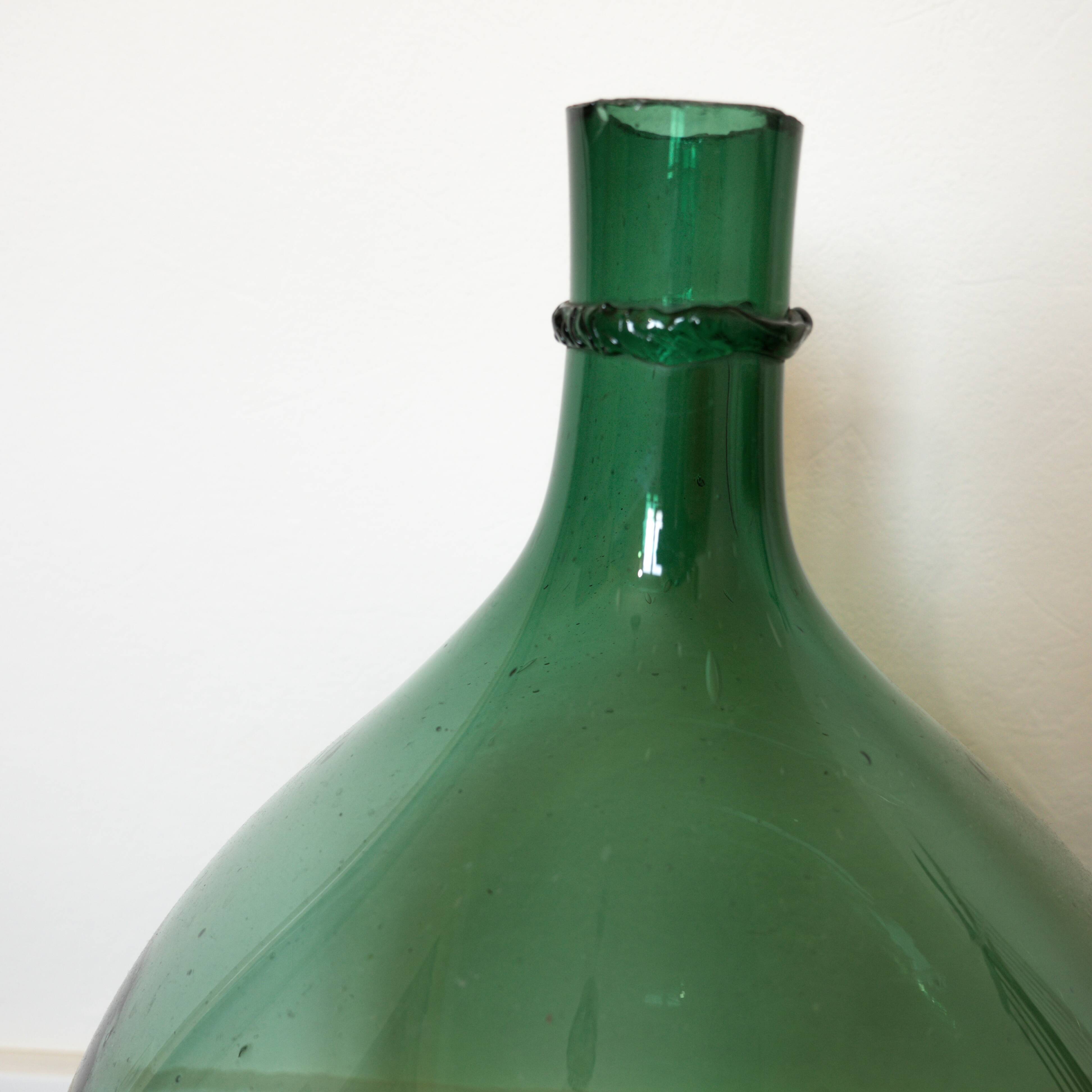 Pair of demijohns of 30 L