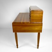 Art Deco walnut desk, France, circa 1940