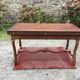 Modular vintage oak coffee table with Albert Ducrot's magical system