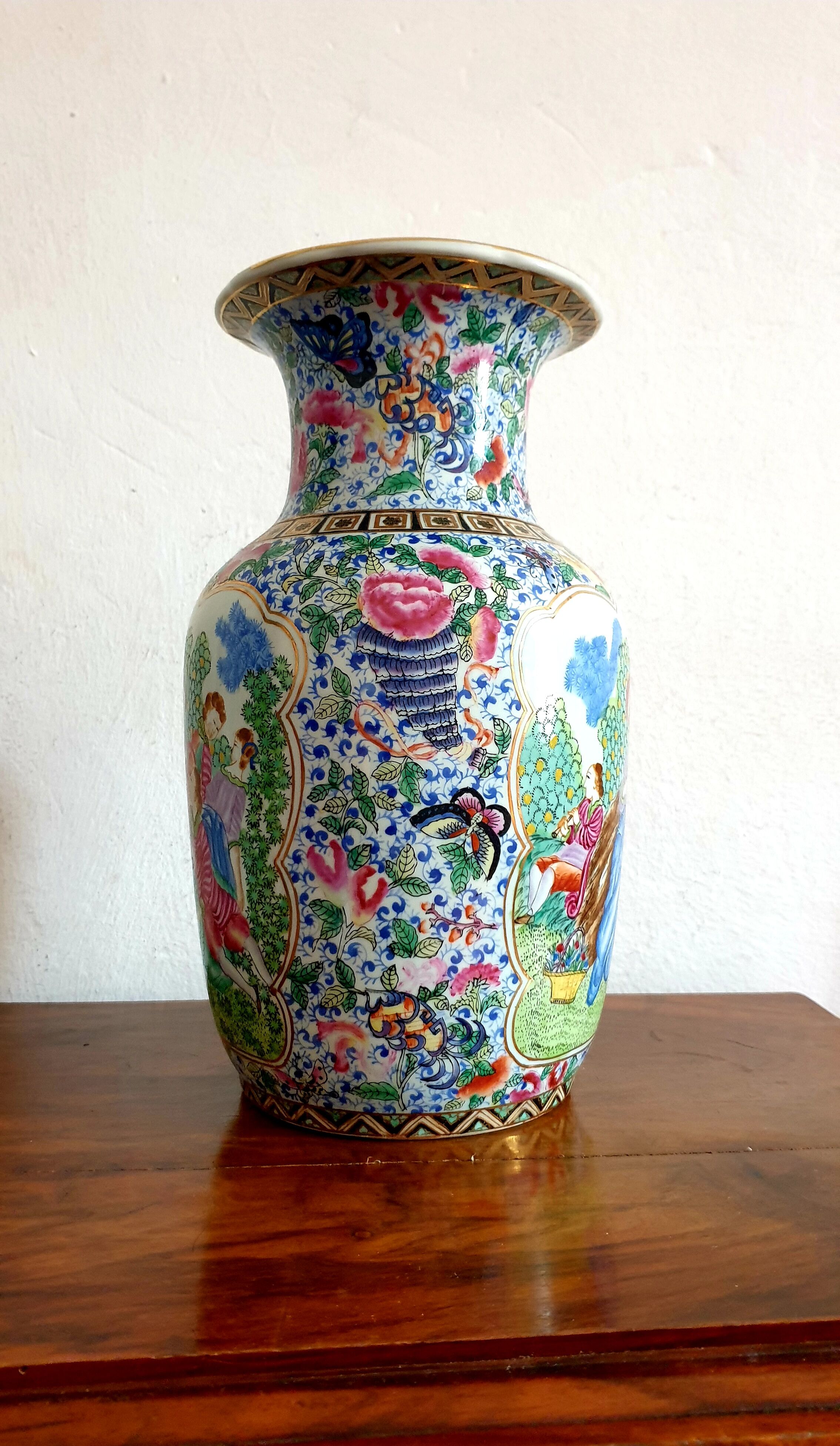 Asian vase