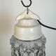 Vintage White Porcelain Pendant Light, 1970s