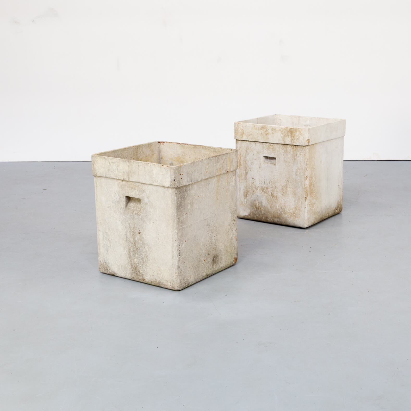 Pair of Eternit planters