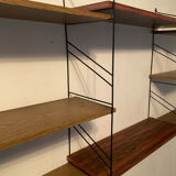 Vintage string shelf from the 60s-70s.