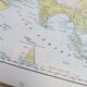 Physical Asia. Geographical plate printed in 1900.