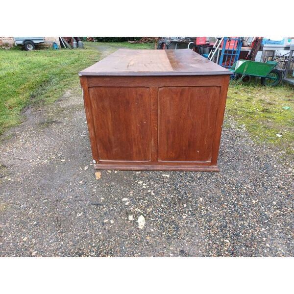 Meuble de métier table de drapier chêne année 30