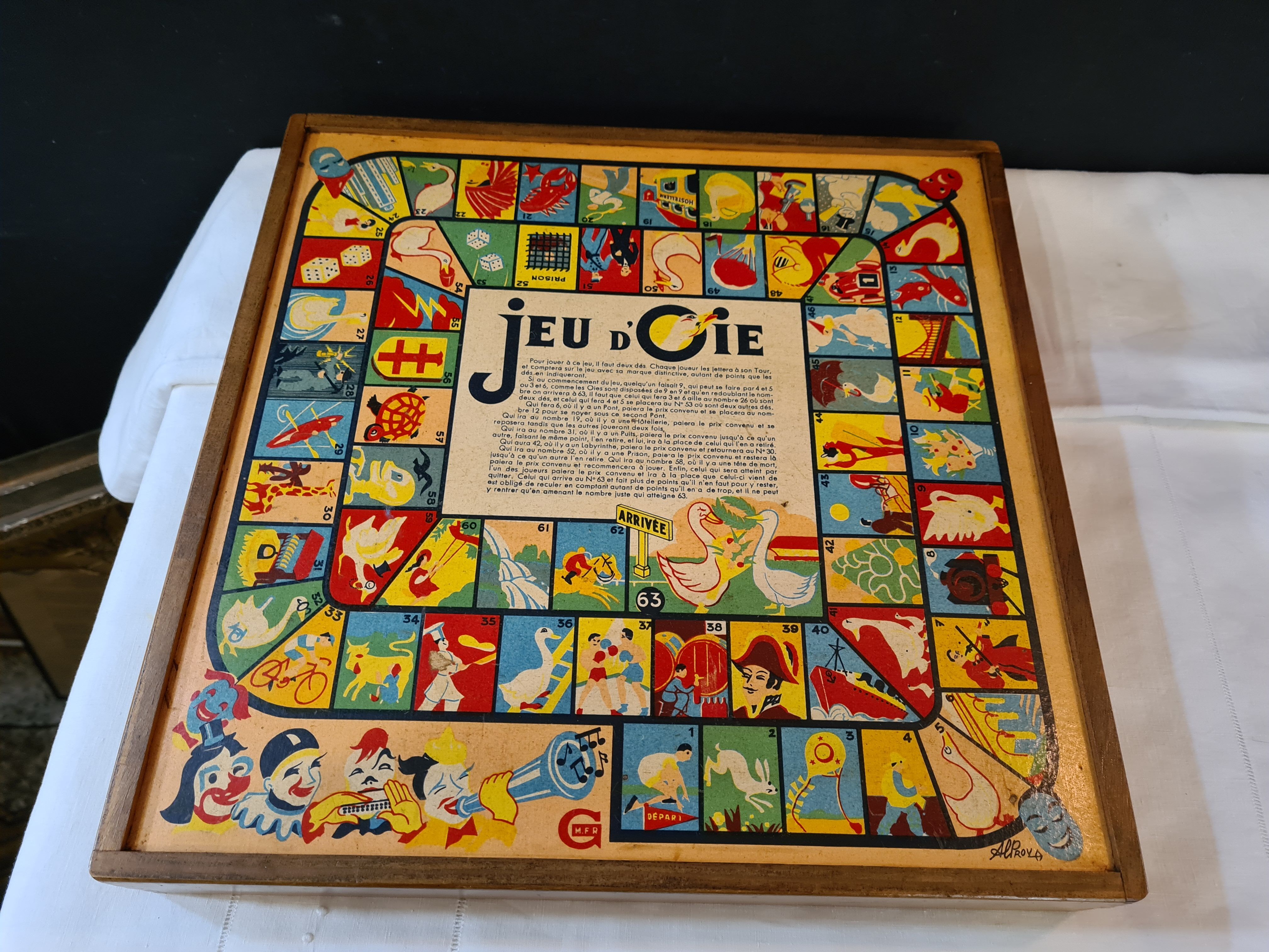 Vintage game box