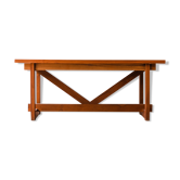 Rectangular elm table "Hyacinth"