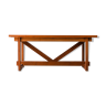 Table rectangulaire en orme « Jacinthe »