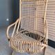 Vintage rattan armchair