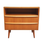 Chest of drawers in cherrywood and formica 1950