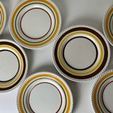 Vintage 70s plates
