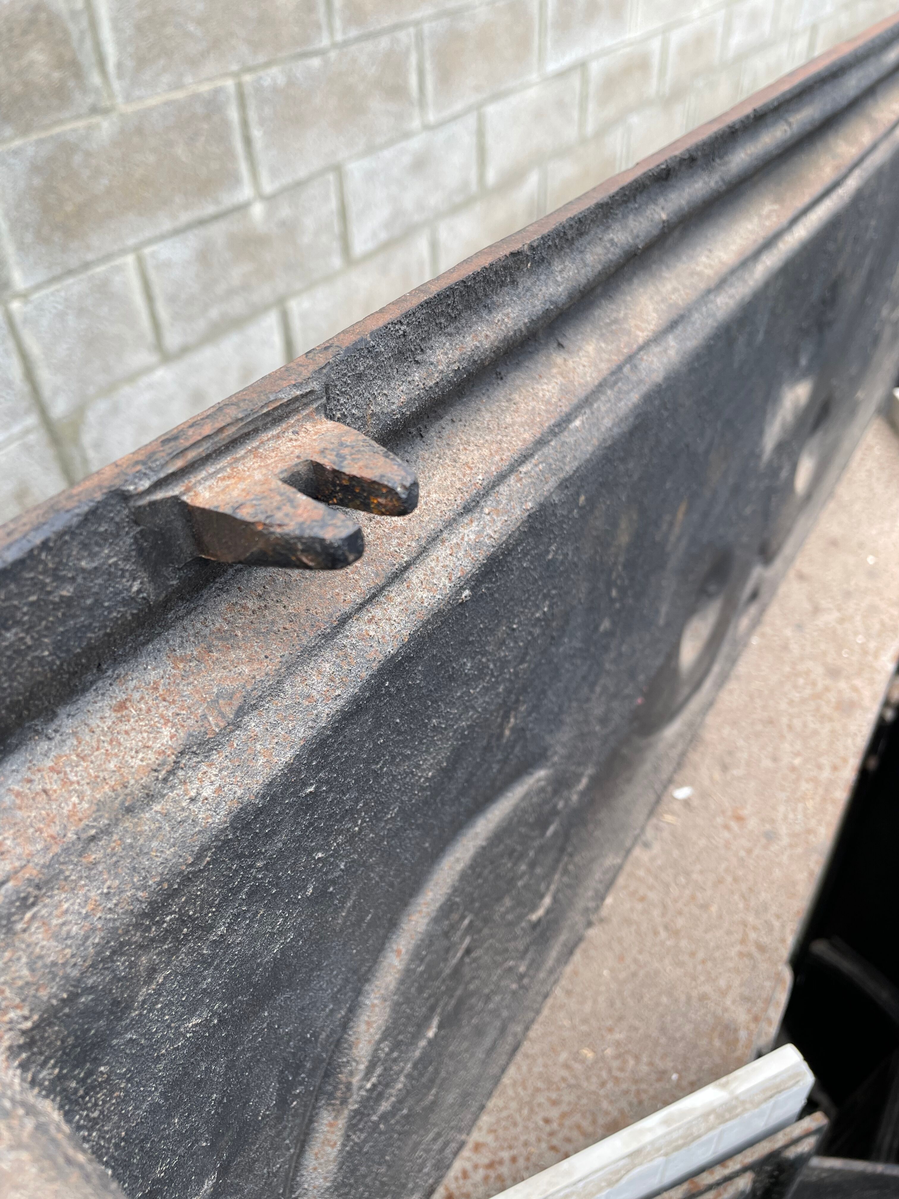 Open cast iron fireplace, Art Nouveau style