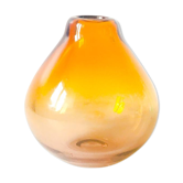 Soliflore vintage ambre et rose