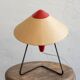 Mid Century Czech Table Lamp by Helena Frantova for Okolo, 1950s