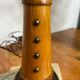 Vintage wooden marine lighthouse lamp