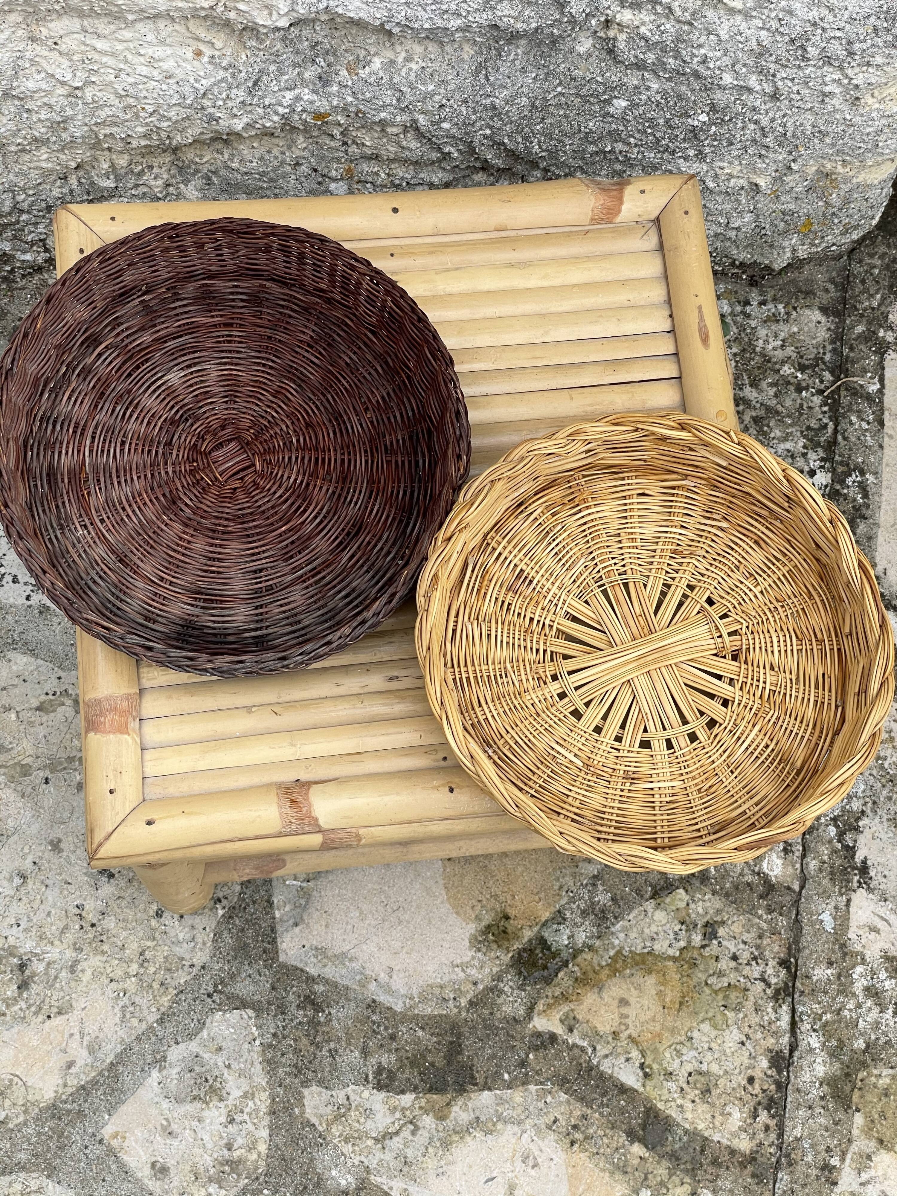 Two baskets