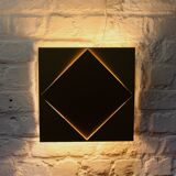 Pair of vintage Raak golden wall lights model 1556