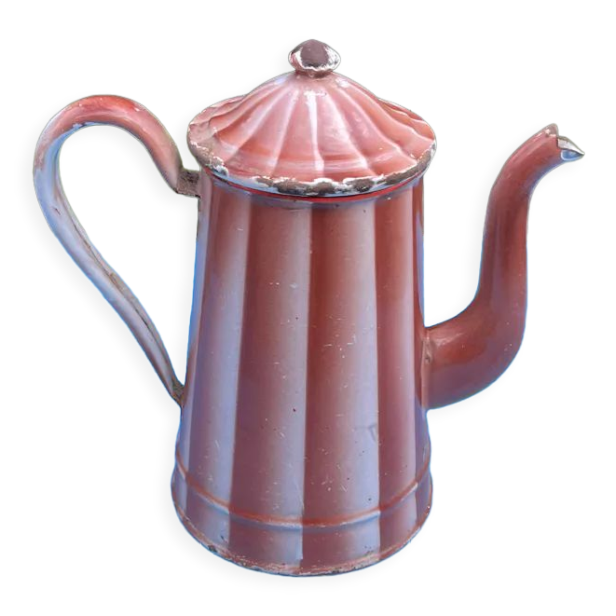 Enamelled coffee maker