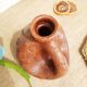 Vase , terracotta soliflore made in greece - vintage