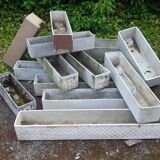 Set of 13 Eternit planters