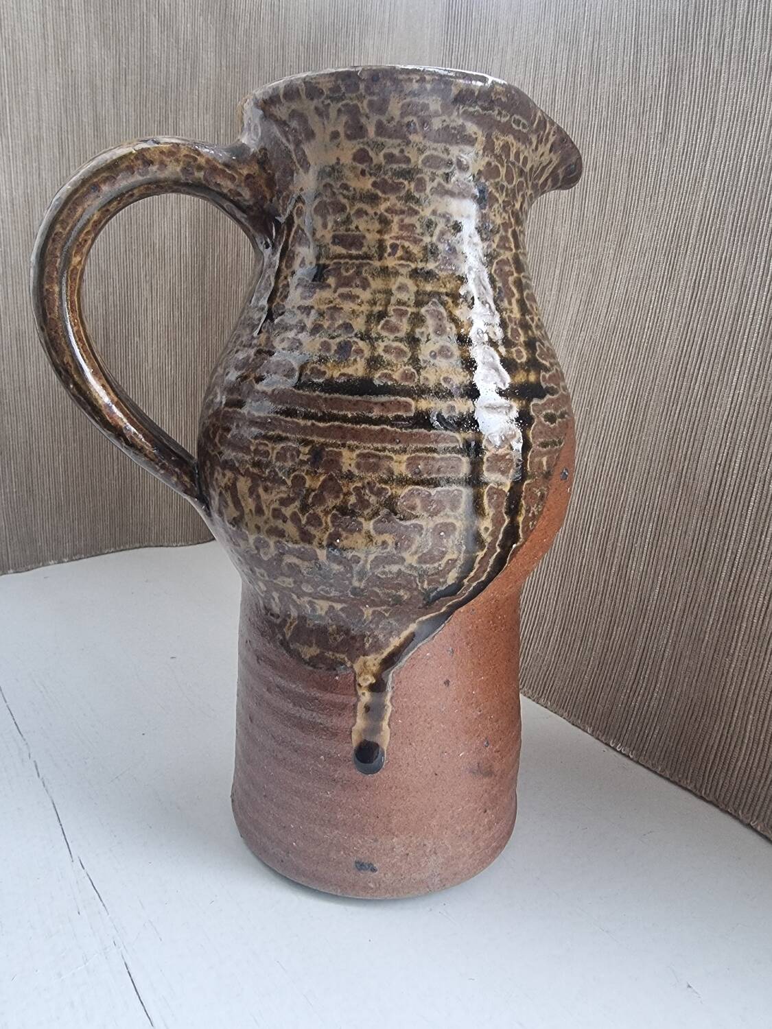 Pyrite sandstone vase from La Borne 1960