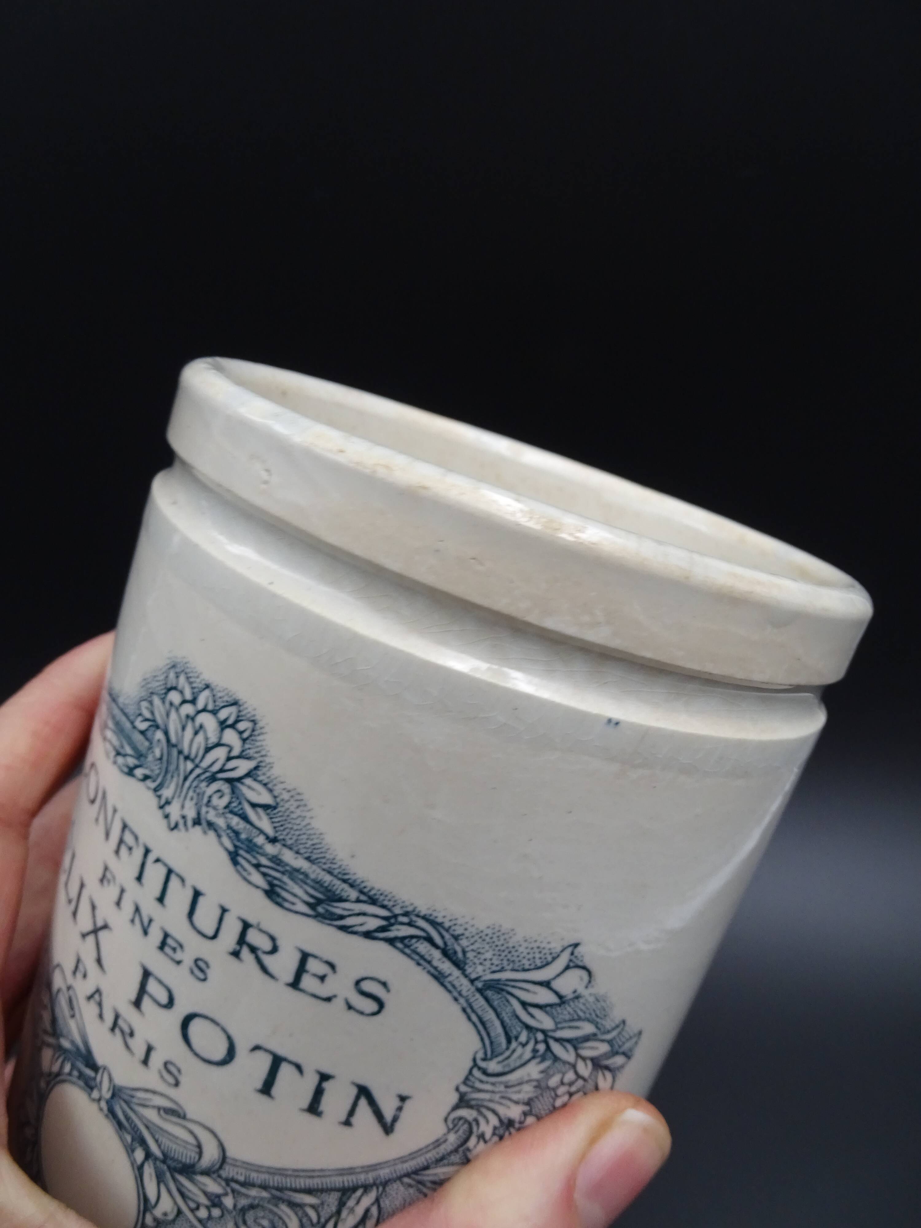 Félix Potin jam jar